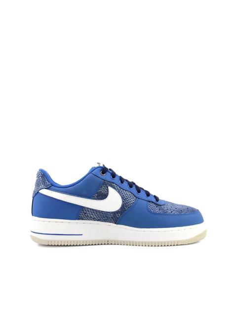 Air Force 1 "Snake Skin Blue" sneakers