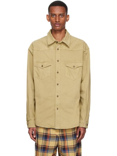 Khaki Cotton Shirt