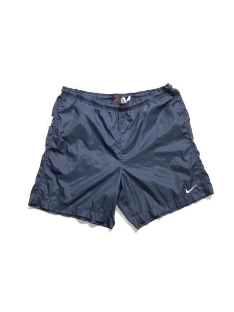 Vintage Nike Swoosh Nylon Embroidery Spellout Short