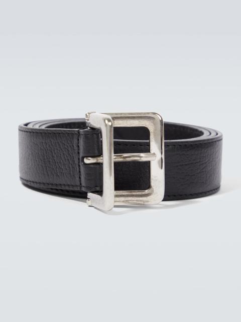 SAINT LAURENT Patent leather belt