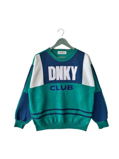 Other Designers Japanese Brand - Vintage 80s DNKY CLUB Big Logo Sweatshirt