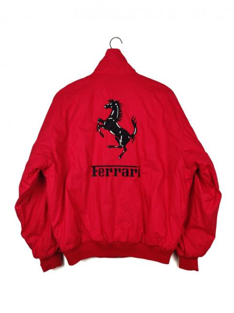 Other Designers Ferrari - Bomber Style Zipper Jacket Outerwear