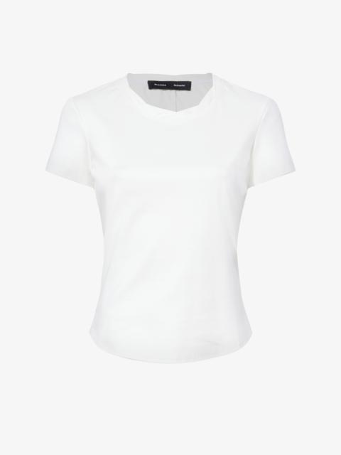 Proenza Schouler Maren Top in Eco Cotton Jersey