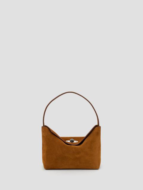 CHRISTOPHER ESBER Turnlock Suede Mini Shoulder Bag