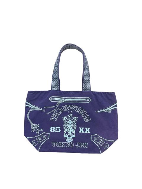 Hysteric Glamour Wild Hysteric Tokyo Jpn Tote Bag by Hysteric Glamour
