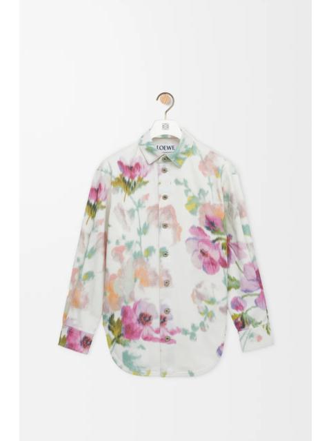 Loewe Loewe Overshirt Floreal Canvas