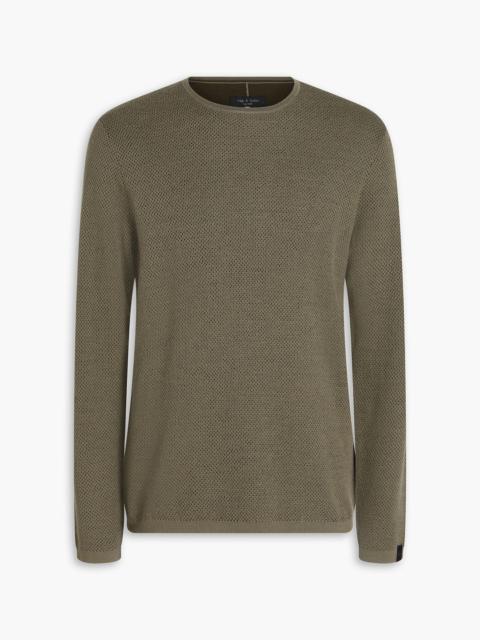 rag & bone Bennet cotton and wool-blend sweater
