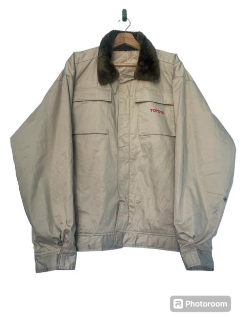 Other Designers Vintage 90's Toyota Work Zipper Jacket