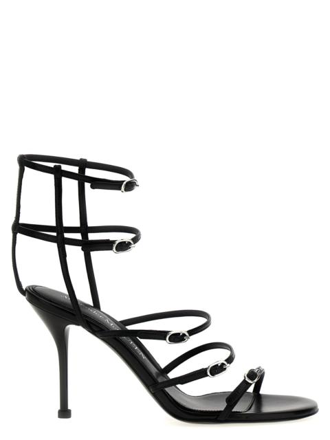 Alexander McQueen Mcqueen Women Strap Leather Sandals