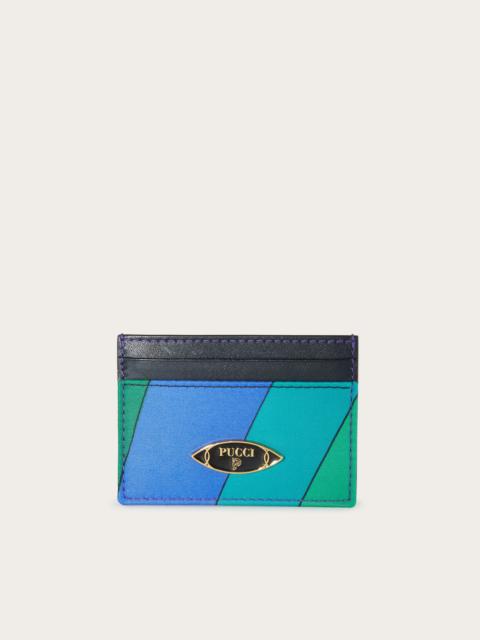 PUCCI IRIDE PRINT CARD HOLDER