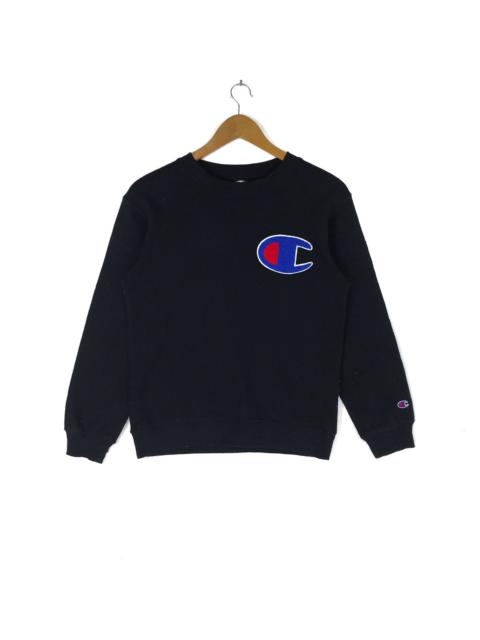 Other Designers Vintage - Vintage 90s Champion Sweatshirt Embroidery Big Logo Size S