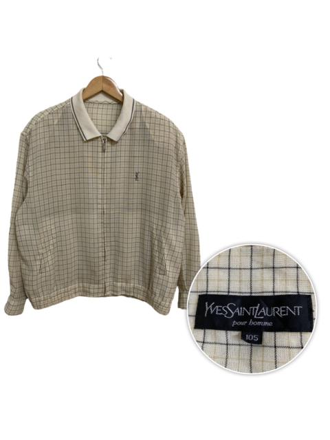 Other Designers Vintage - Vintage Yves Saint Laurent YSL Pour Homme Harrington Jacket