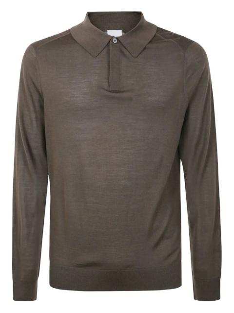 Paul Smith Mens Sweater Ls Polo