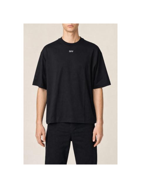 Off-White Off-White Men's Black Cotton Oversized Shirt