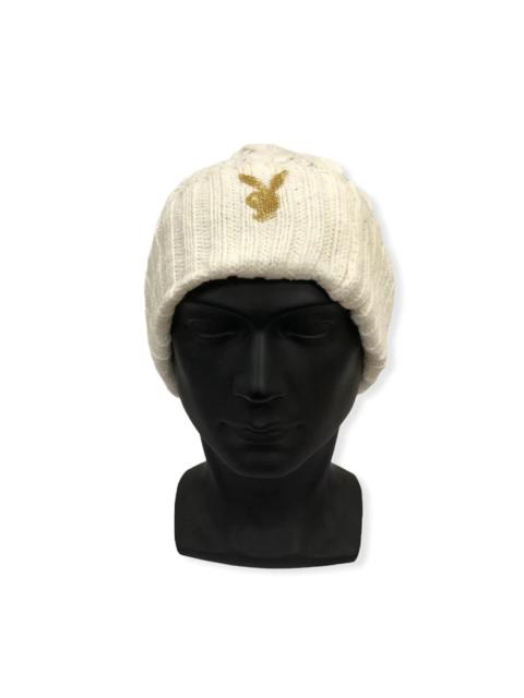 Other Designers Vintage - Vintage Playboy Trademark Logo Beanie Hat