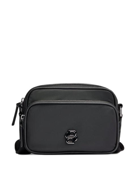 BOSS BOSS SELECTED BY SHOHEI OHTANI CROSSBODY BAG WITH DOUBLE B MONOGRAM
