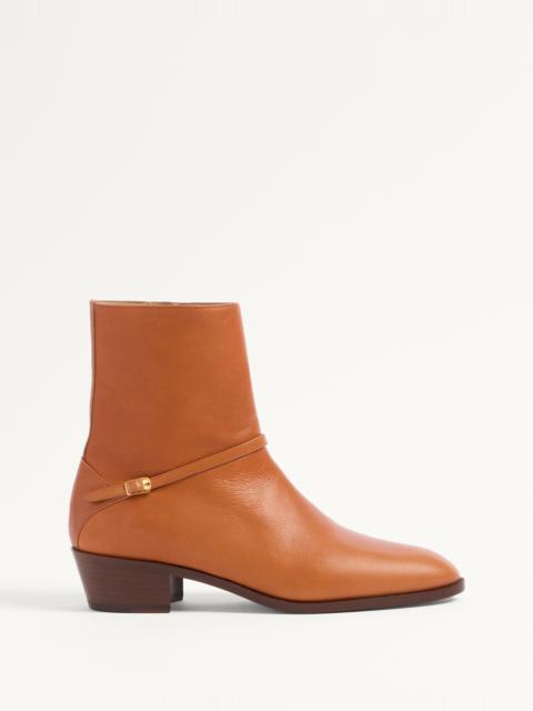 Valentino PAT ANKLE BOOT IN KIDSKIN