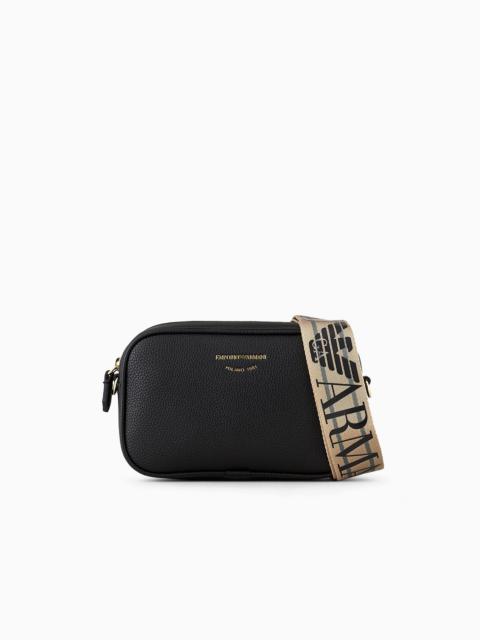 EMPORIO ARMANI Deer-print camera case with shoulder strap