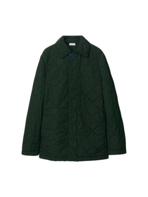 Burberry Burberry Womens Quilted Snap-Button Coat
