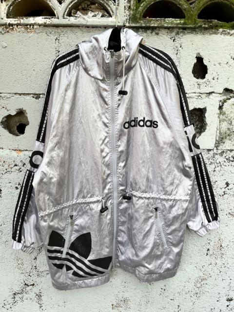 adidas Vintage 90s Adidas Galaxy Reflective Jacket