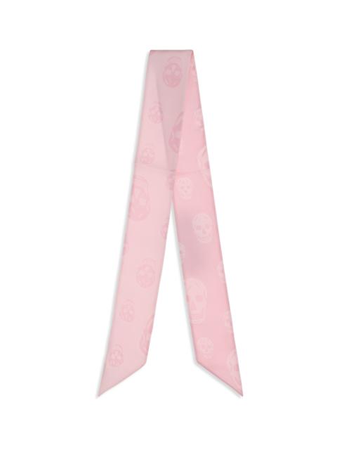 Alexander McQueen Alexander Mcqueen Women Skull Ribbon Scarf