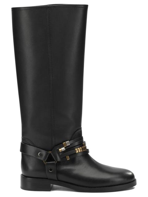 PINKO Pinko Leather Boots Black Women