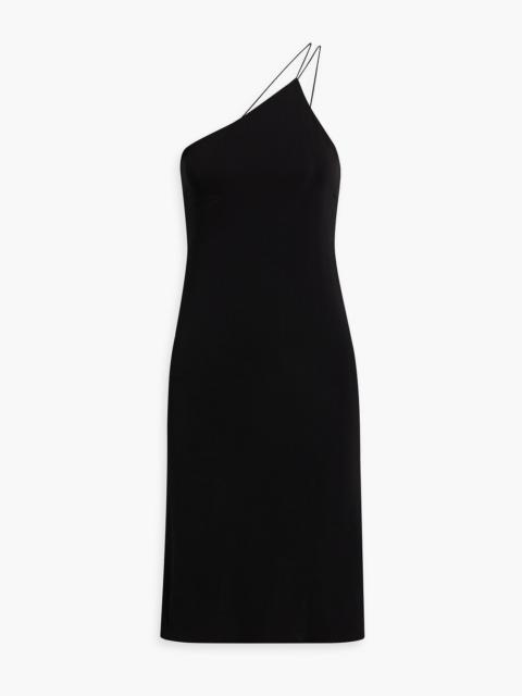 NILI LOTAN One-shoulder stretch-jersey dress