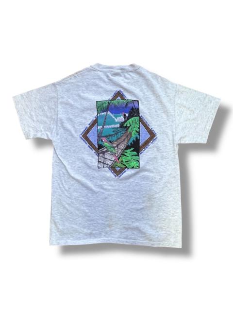 Real Vintage Hawaii 1992 Happy Shirts Inc Single Stitch