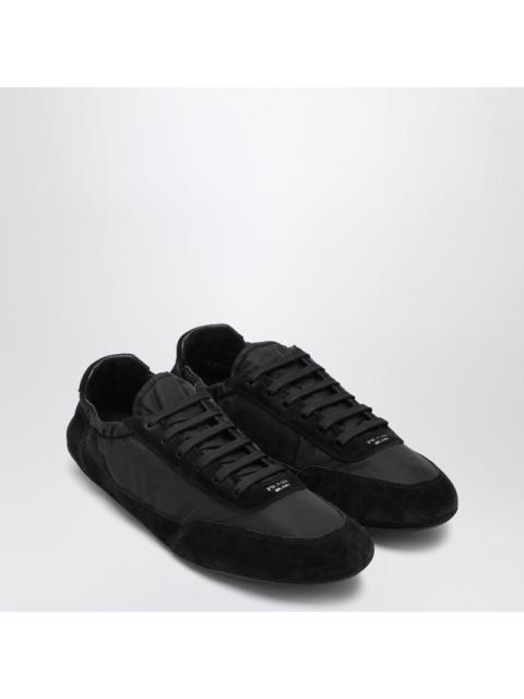 Prada Prada Collapse Re-Nylon And Suede Sneaker Men