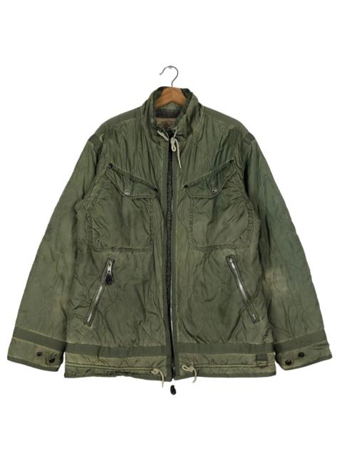 Other Designers 🔥VINTAGE BIKER JACKET AVIREX USA MILITARY DESIGN QUILTED