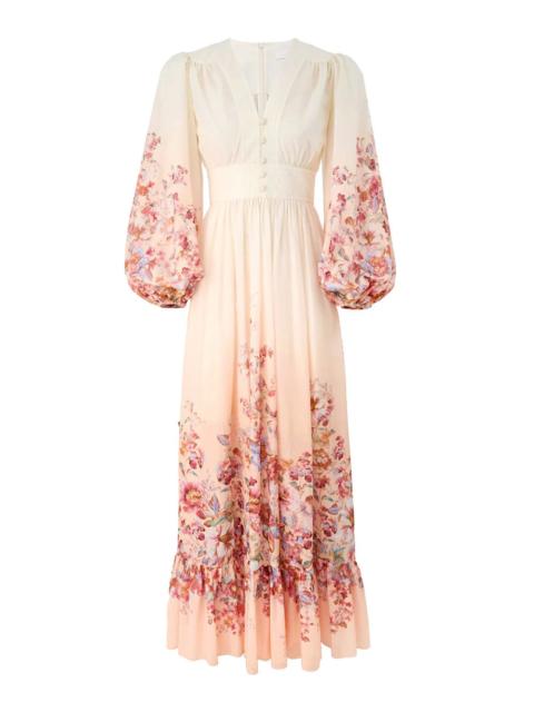Zimmermann Awaken Plunge Maxi Dress
