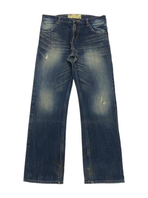 Hysteric Glamour DENIM LAB DISTRESSED DENIM UNDCOVER STYLE DESIGN DENIM JEAN