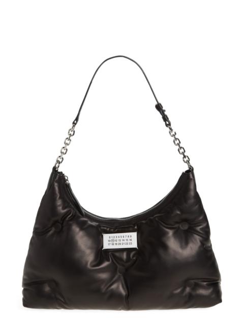 Maison Margiela Maison Margiela Medium Glam Slam Hobo Bag in Black at Nordstrom