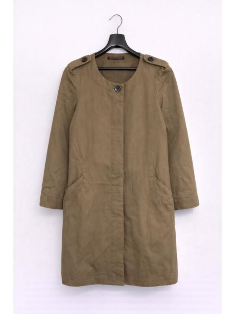 Other Designers Vintage - Comptoir des Cotonniers Khaki Cotton Linen French Workwear