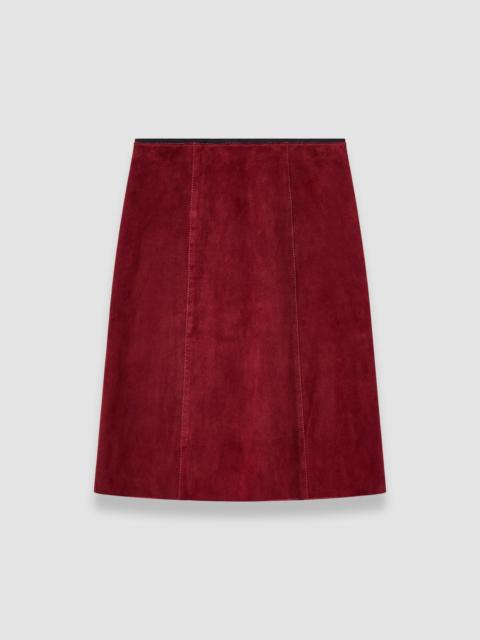 JOSEPH Nicole Suede Stretch Skirt