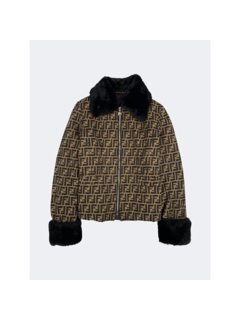 FENDI Jeans Zucca Monogram Jacket