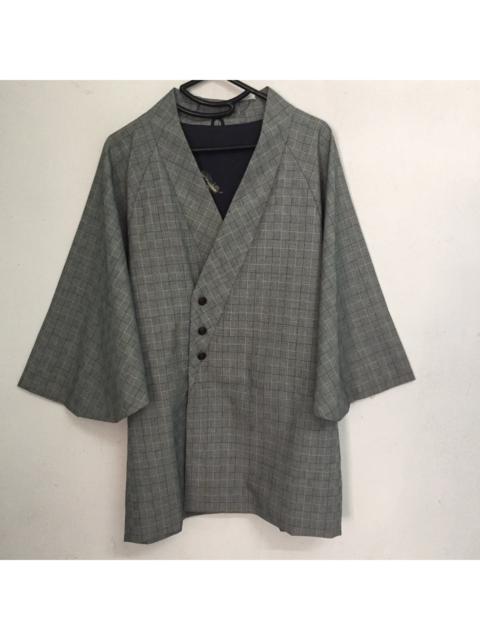 Other Designers Japanese Brand - Kimono Boss Blazer Style Checkered