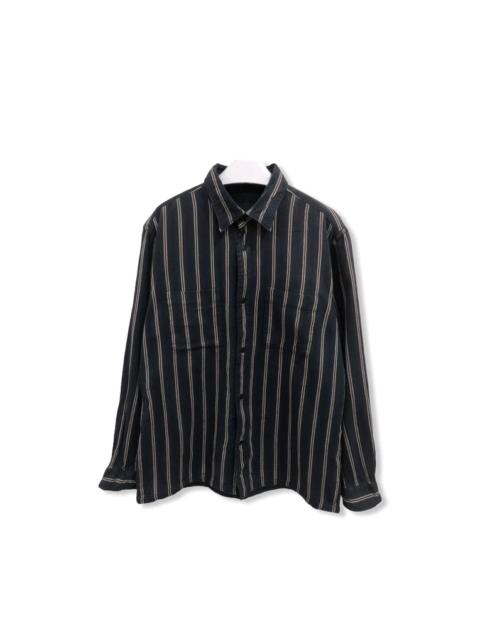 Other Designers Vintage - Vintage Striped Design Flannel Shirt 👕