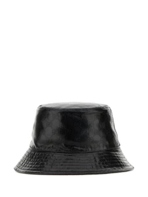 Gucci Man Black Gg Crystal Bucket Hat