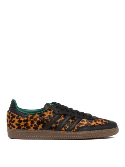 adidas Originals Brown Samba OG Animalier Sneakers