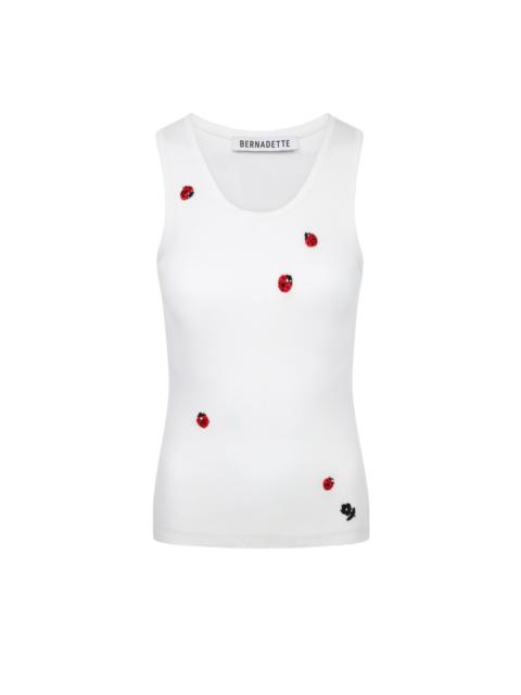 BERNADETTE Top Marcel Embroidered