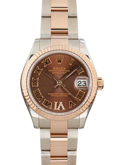 Rolex Datejust Ref 278271 Stainless Steel & 18k Everose Gold