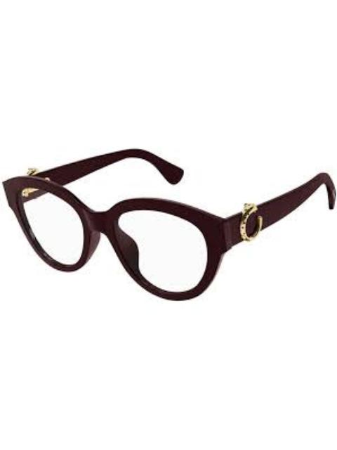 Cartier Cartier Demo Oval Ladies Eyeglasses CT0567O 003 51