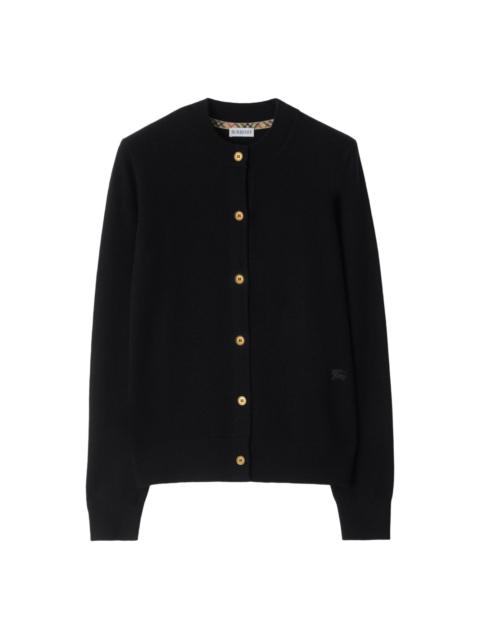 EKD-embroidered cardigan