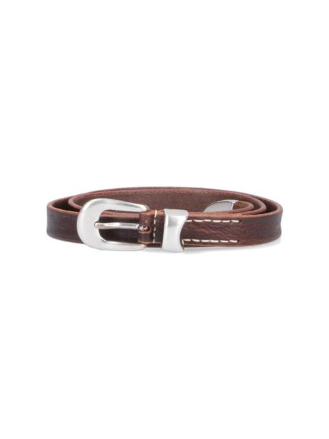 Our Legacy LEATHER BELT