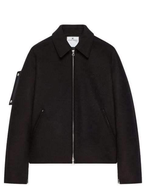 courrèges Courreges Women Wool Bomber Jacket