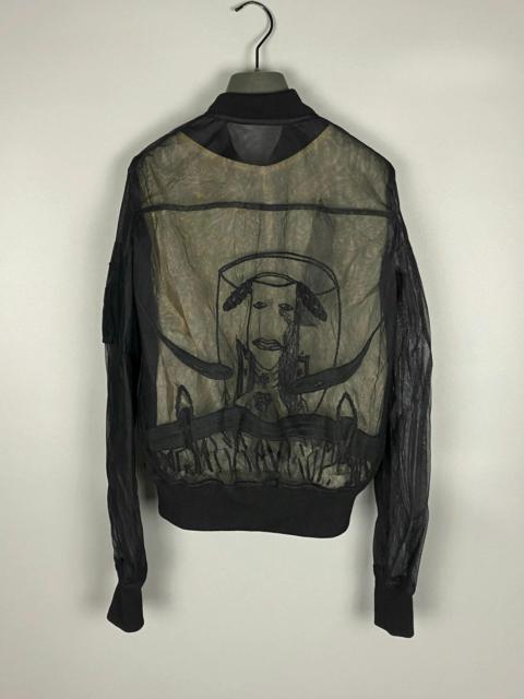 Rick Owens Rick Owens Faun 2015 Embroidered Bomber