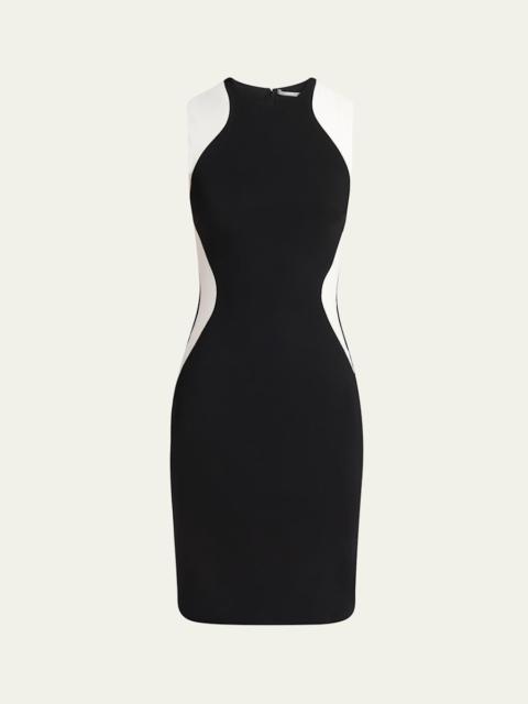 Stella McCartney Miracle Colorblock Mini Dress