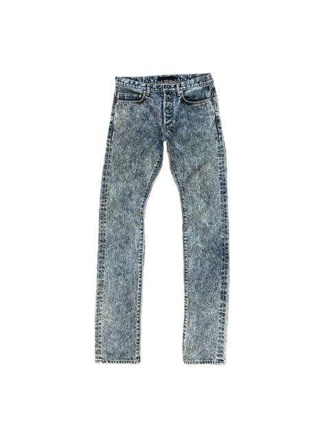 Lithium Homme Acid Wash Skinny Jeans #9114-58