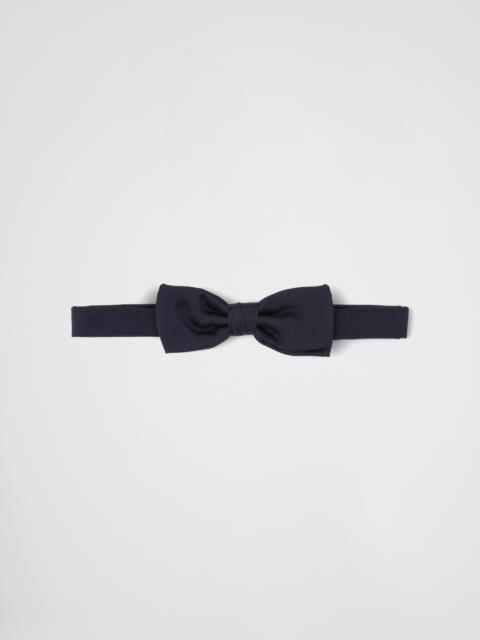 Prada Satin bow-tie